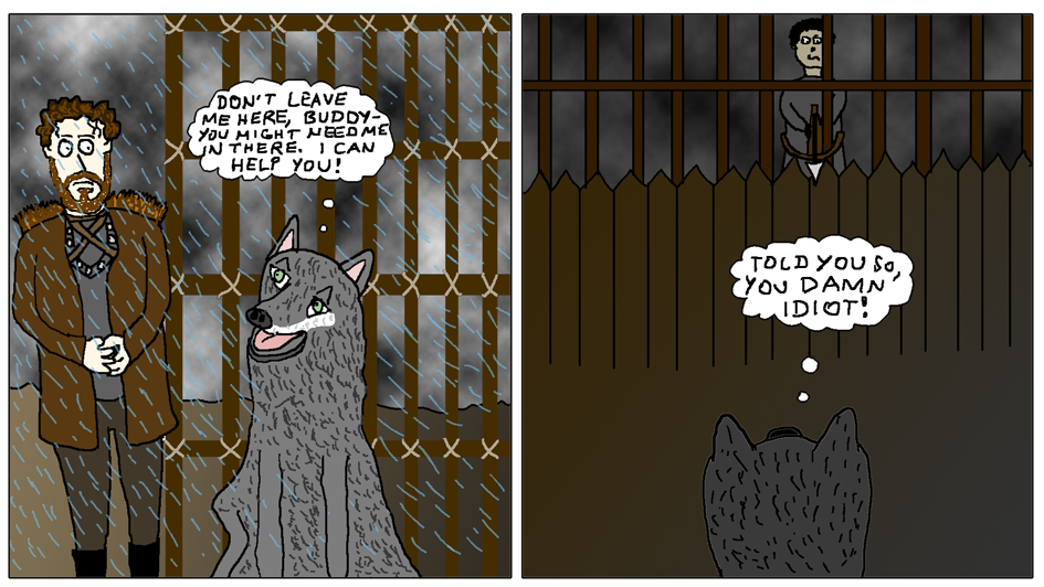 Robb And Grey Wind