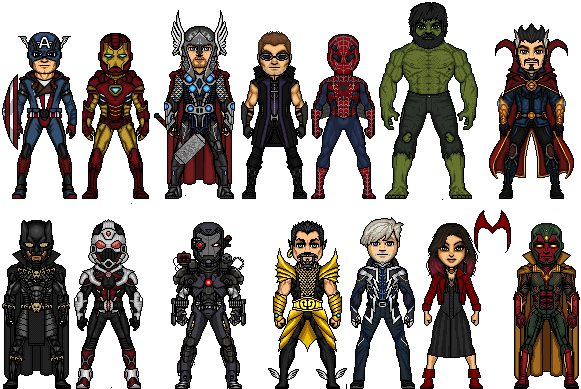 Some Marvel Avengers