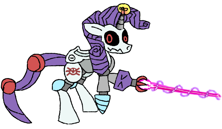 Cat Bot Rarity Rarity Death Bot by fosteryou on DeviantArt