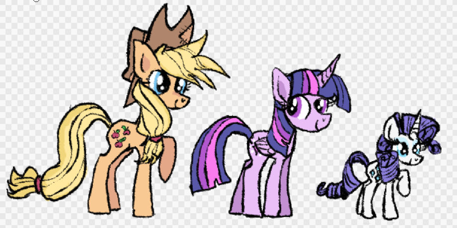 Mlp Aj Restyle Aj, Twilight and Rarity by fosteryou on DeviantArt