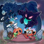 Paldea Starters - Halloween DTIYS Kelvin_TrainerK