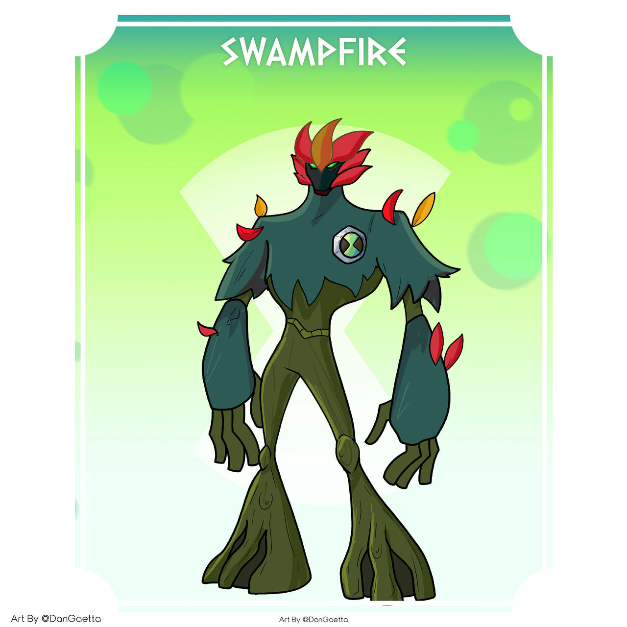 Swampfire BEN 10 Redesign