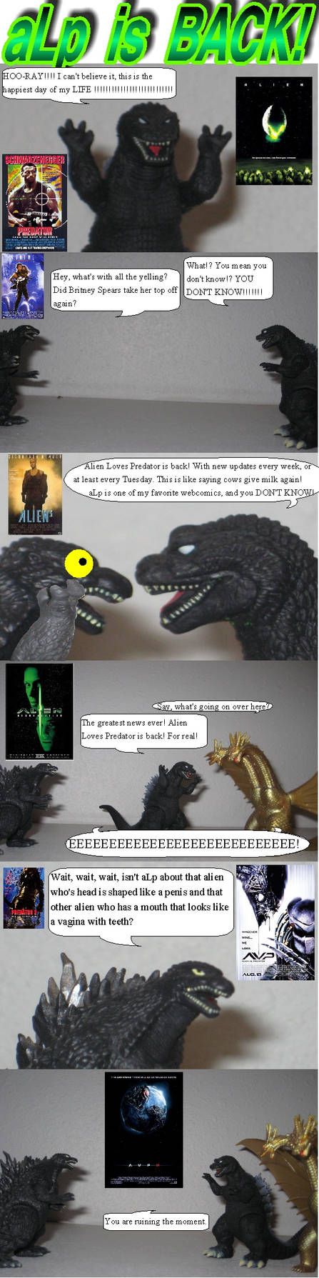 Alien Loves Predator is BACK by GojiGam on DeviantArt