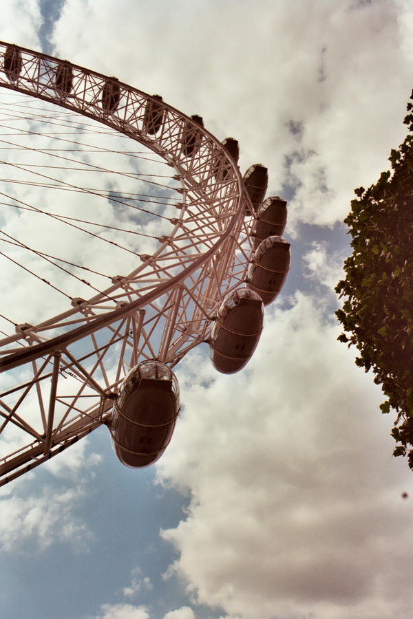 Looking up at the Eye