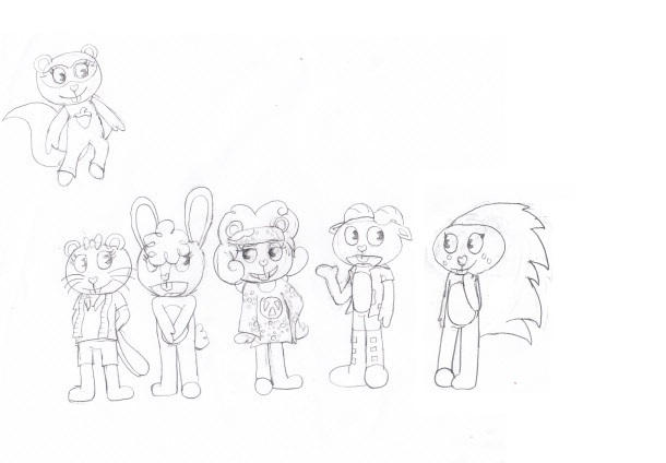 Happy Tree Friends Next Gen. by Rentra-xXXx on DeviantArt