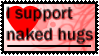 I support naked hugs by 666zarike