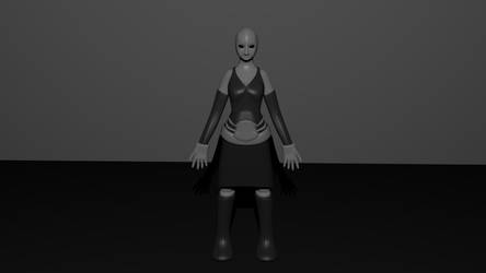 Kara {WIP}: Stage 06 - Hands01 - Blender Render