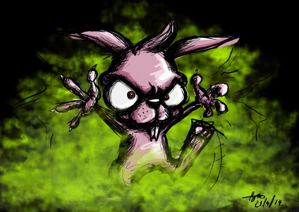 Toxic rabbit by erraticelephant on DeviantArt