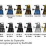 Dalek sprites