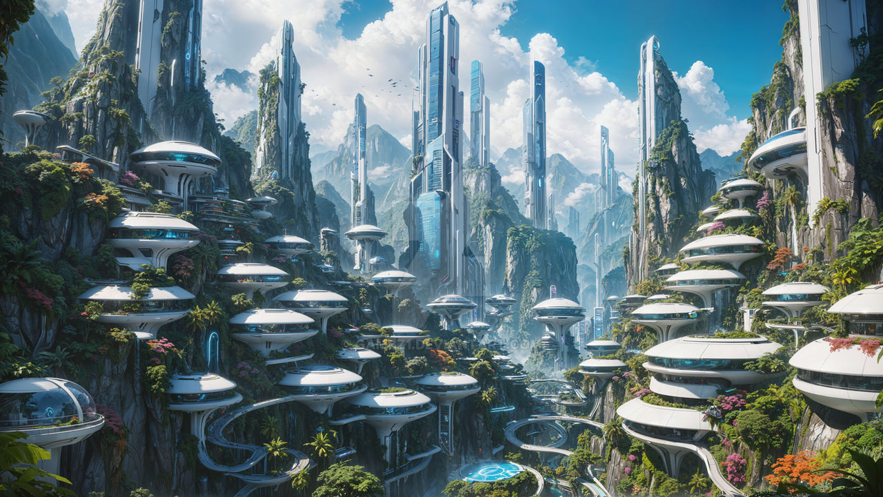 Deviantart Future Future City by Gambz1 on DeviantArt