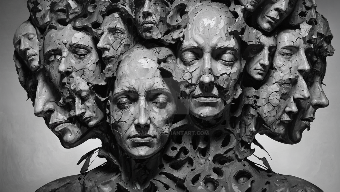 Multiple faces by Gambz1 on DeviantArt
