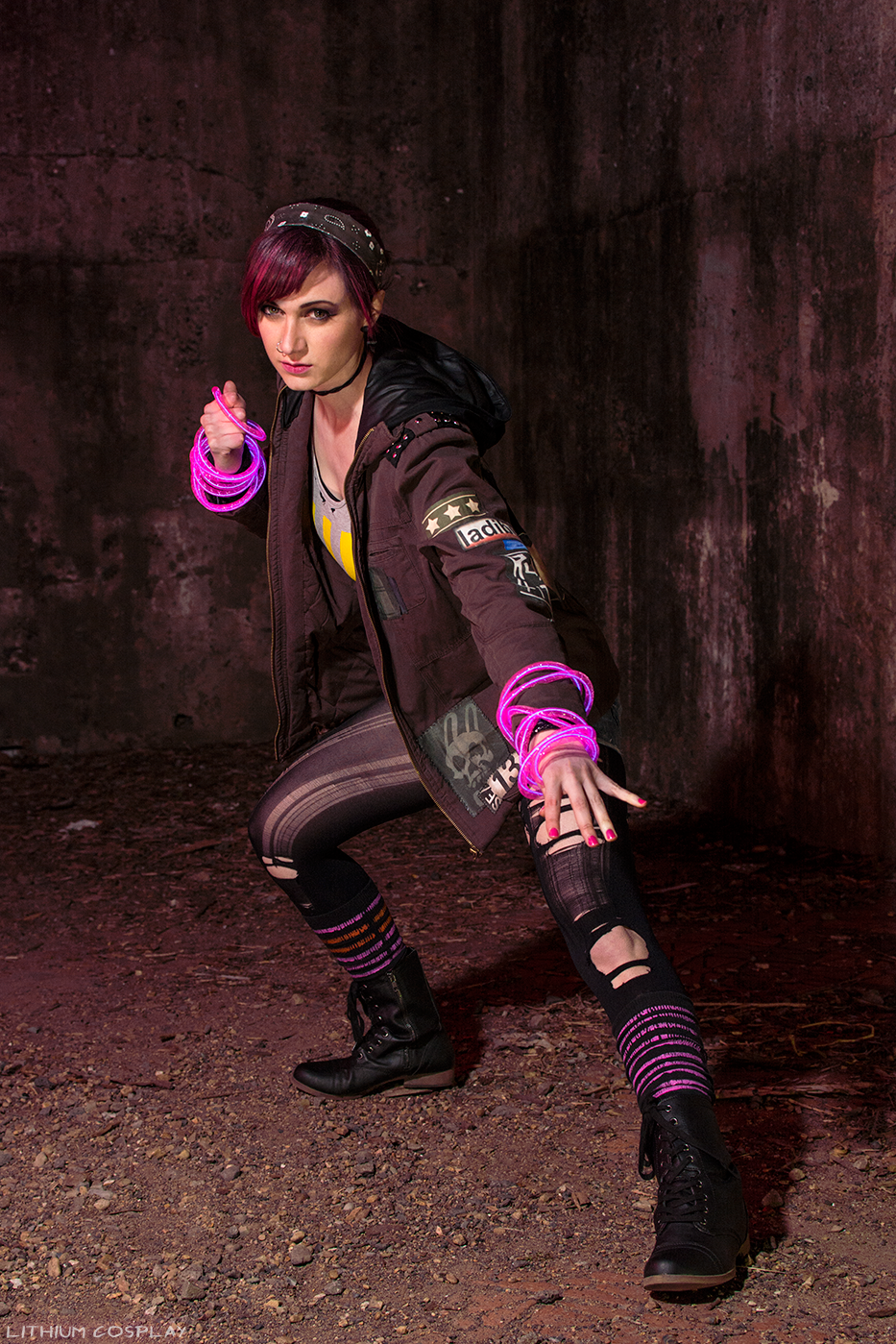 krølle pakistanske Ved daggry Neon Powers - Fetch - Infamous First Light by Lithium-Toxide on DeviantArt