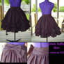 Black Ruffle Skirt