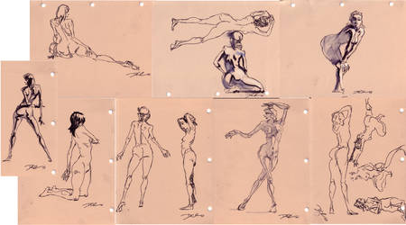 recent figure studies_pen