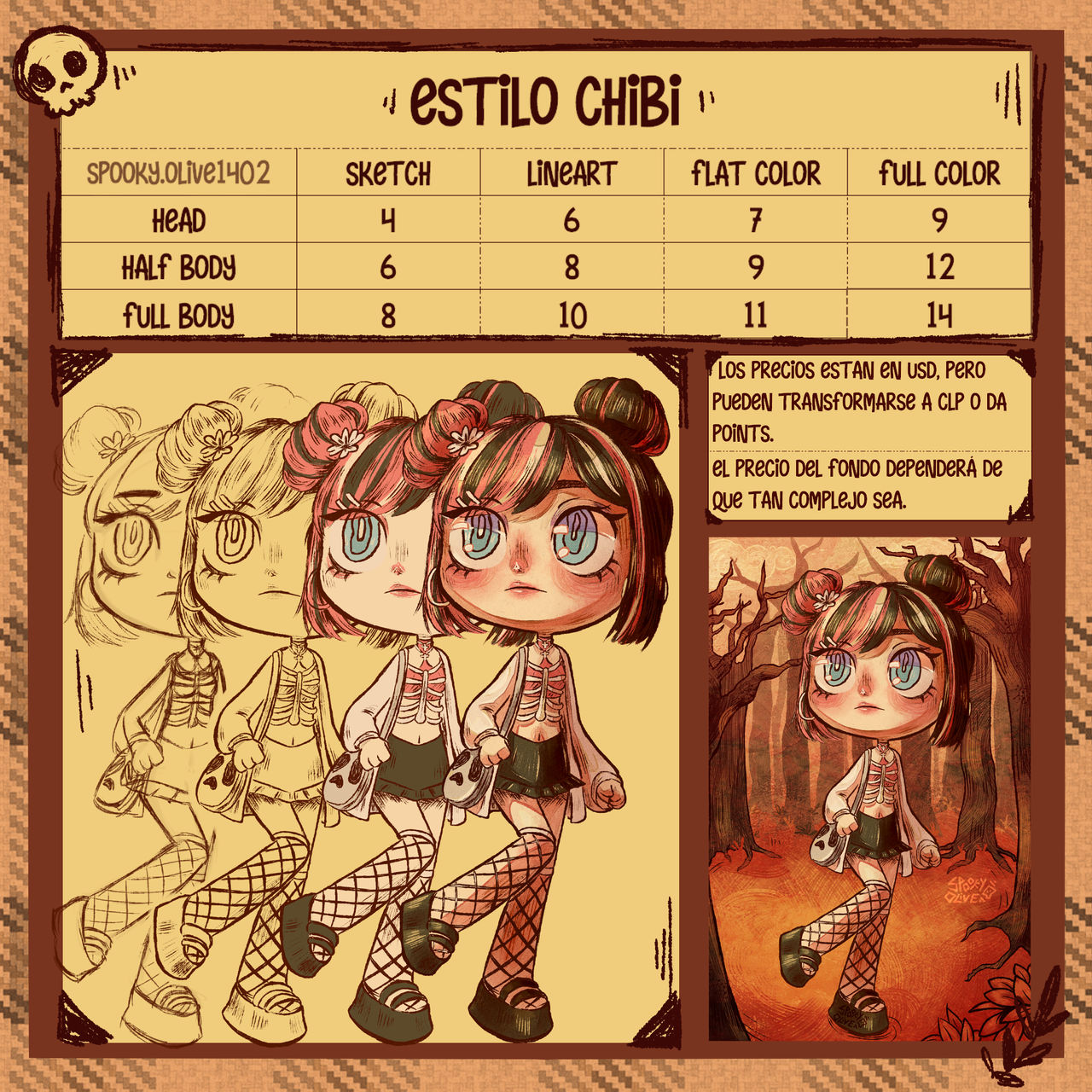 COMMISSION SHEET 1 Chibi 1 by spookyolive1402 on DeviantArt