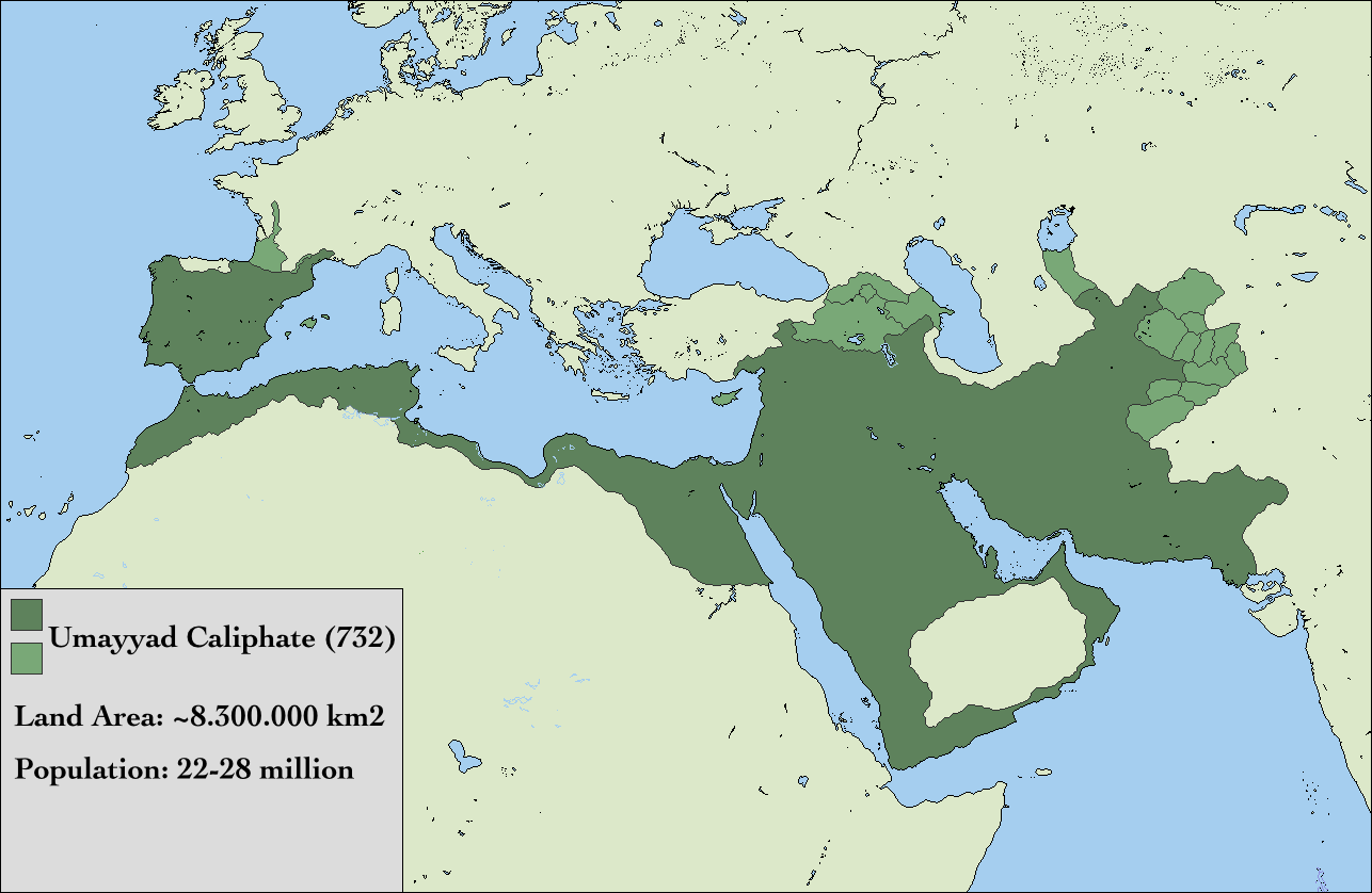 Haliphat The Umayyad Caliphate In 732 by nguyenpeachiew on DeviantArt