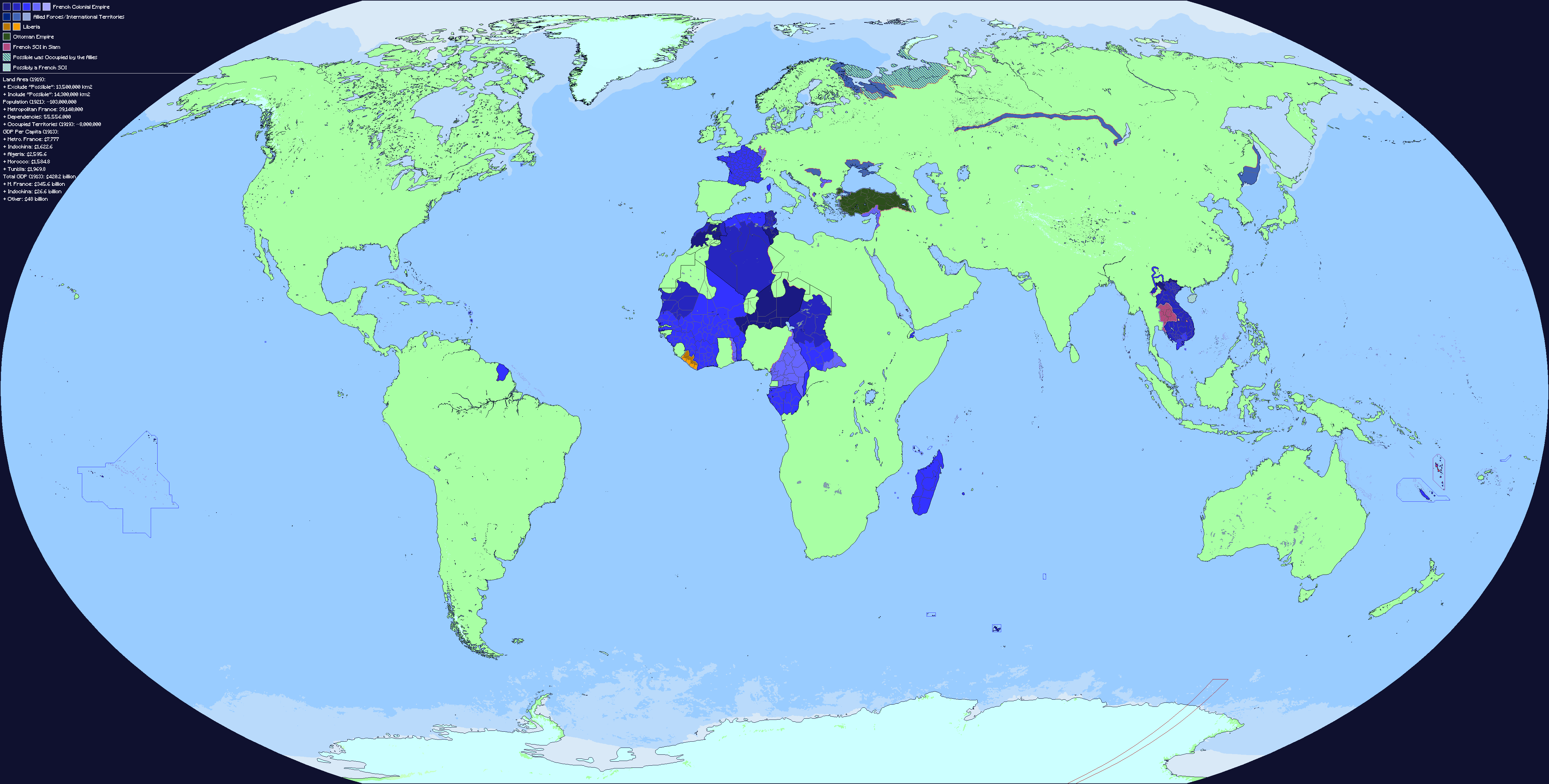 French Colonial Empire Map French Colonial Empire By Jeanne Mangin On