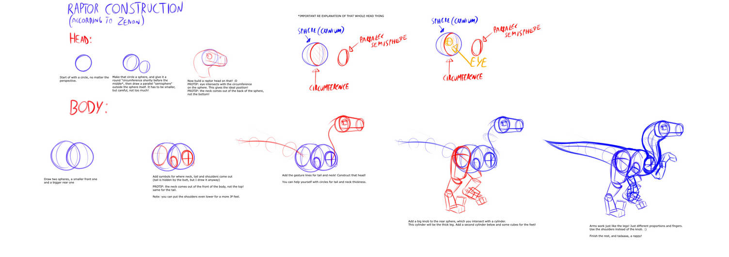 Construction Raptor Raptor Construction Tutorial by Zenon-Kadenbach on DeviantArt