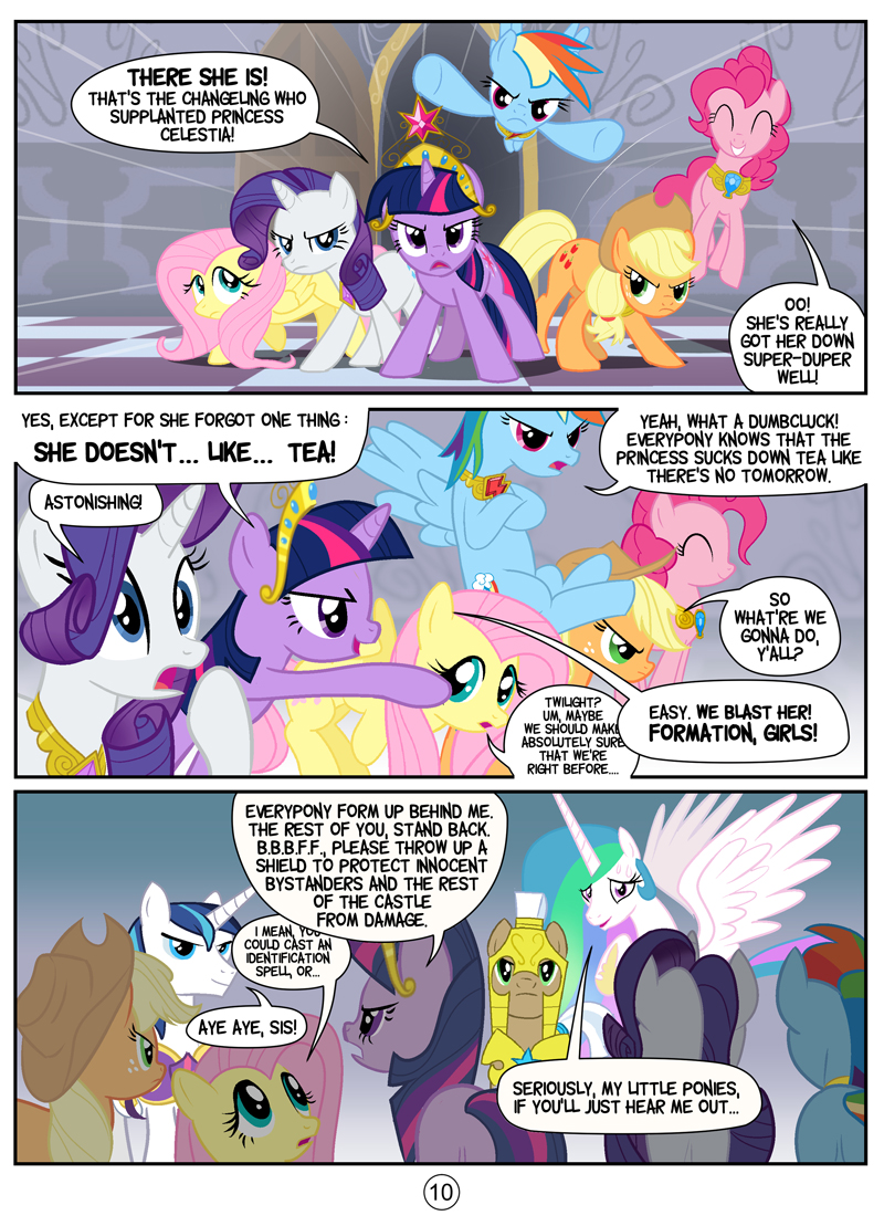 Princess Celestia hates tea - page 10