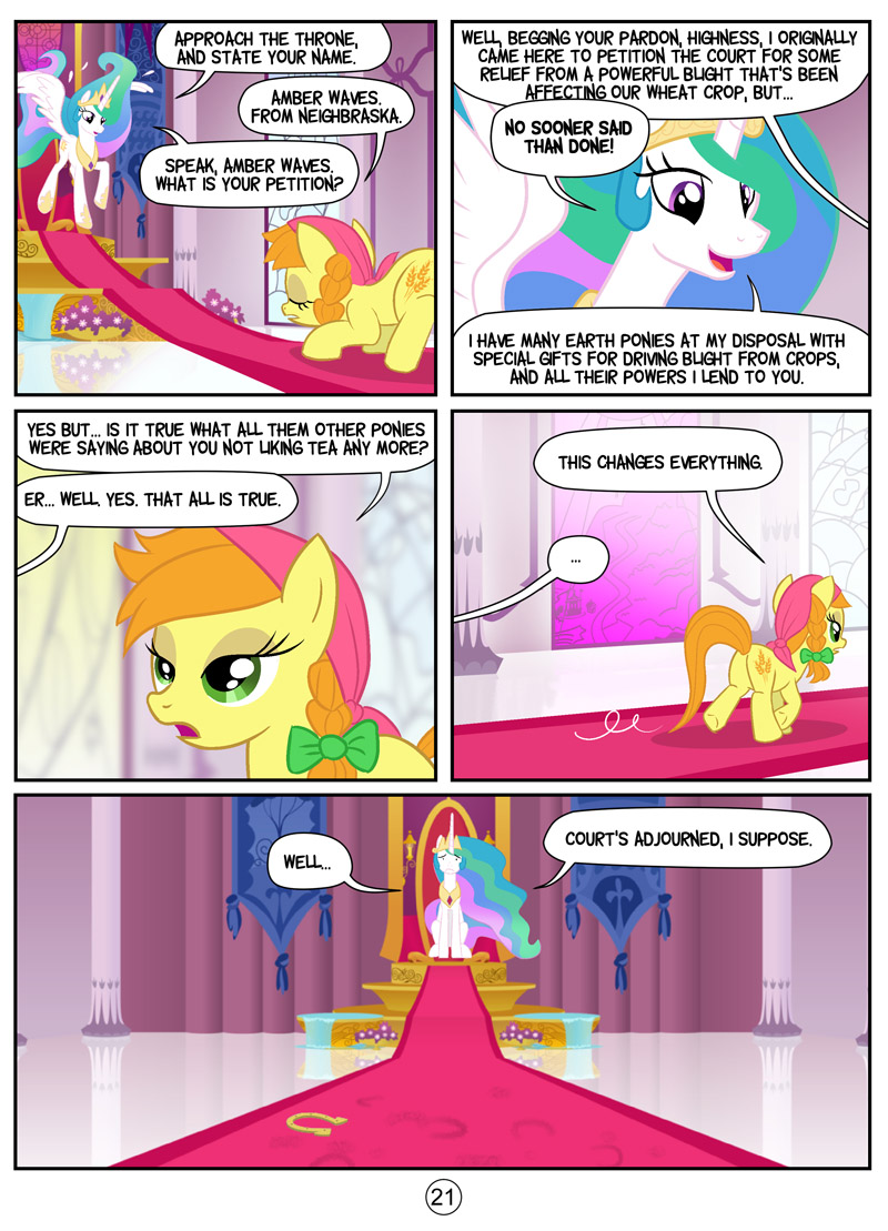 Princess Celestia hates tea - page 21