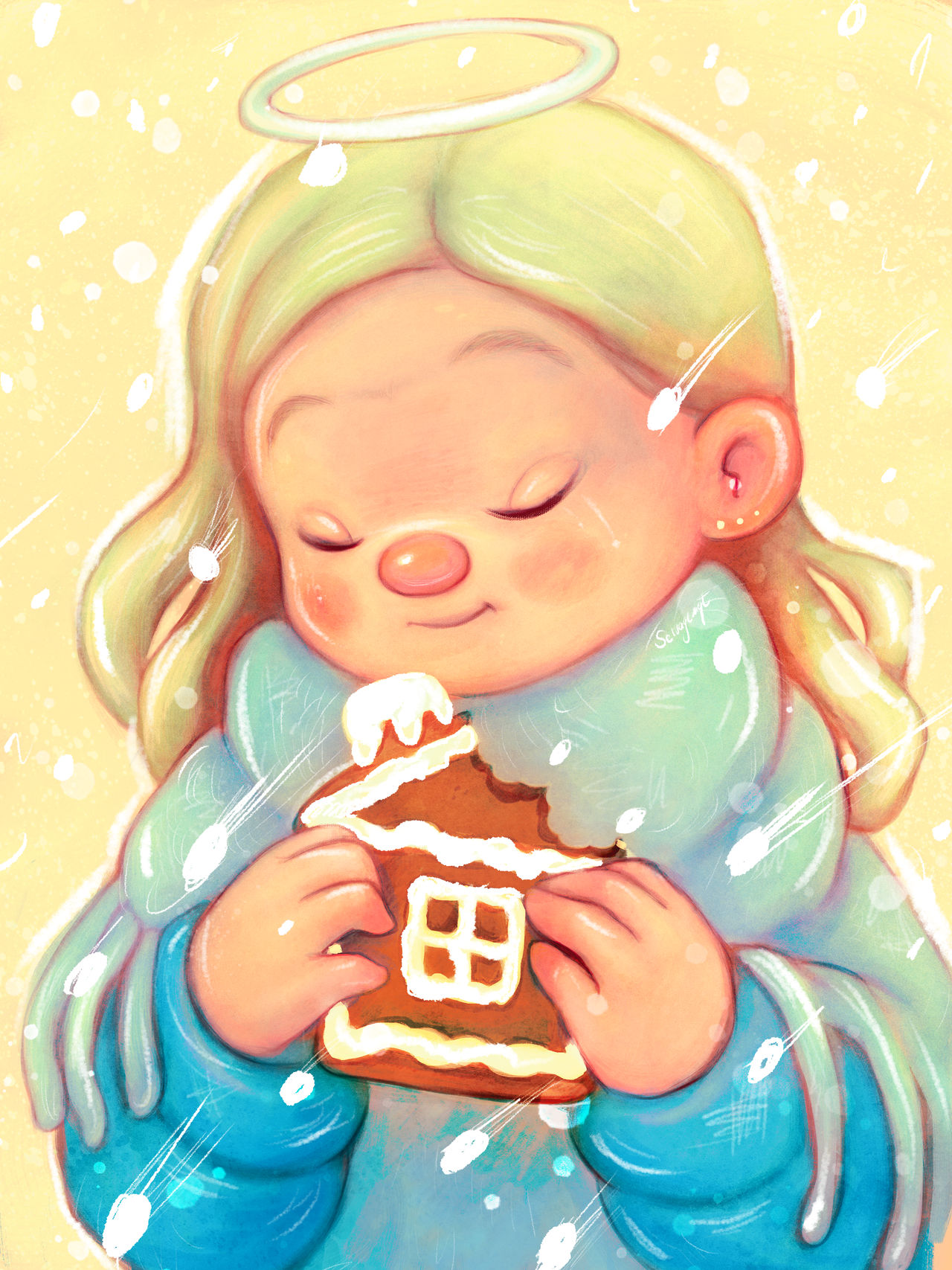 Gingerbread House by Selvagemqt on DeviantArt