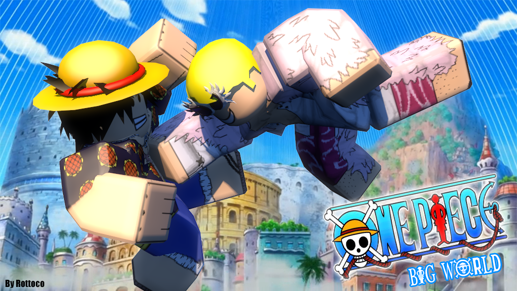 Roblox One Piece Luffy Vs Doffy by Rottoco on DeviantArt