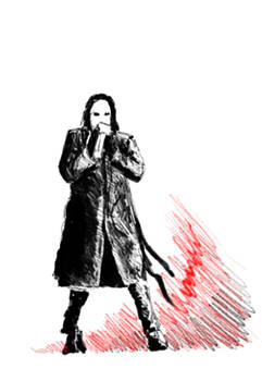 Marilyn Manson sketch 2