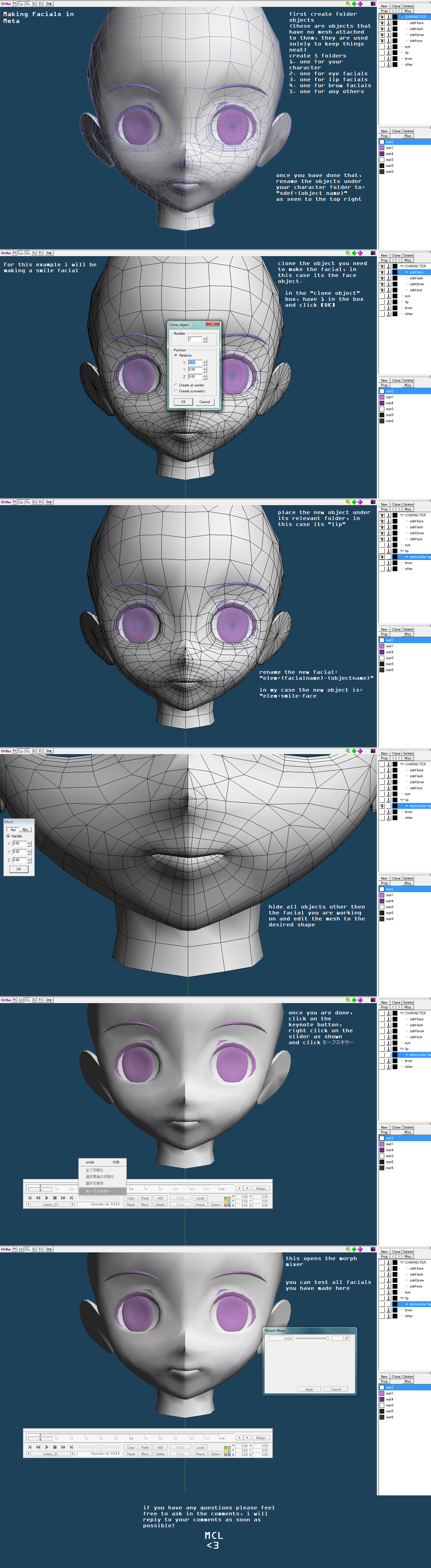 Making facials in meta TUTORIAL