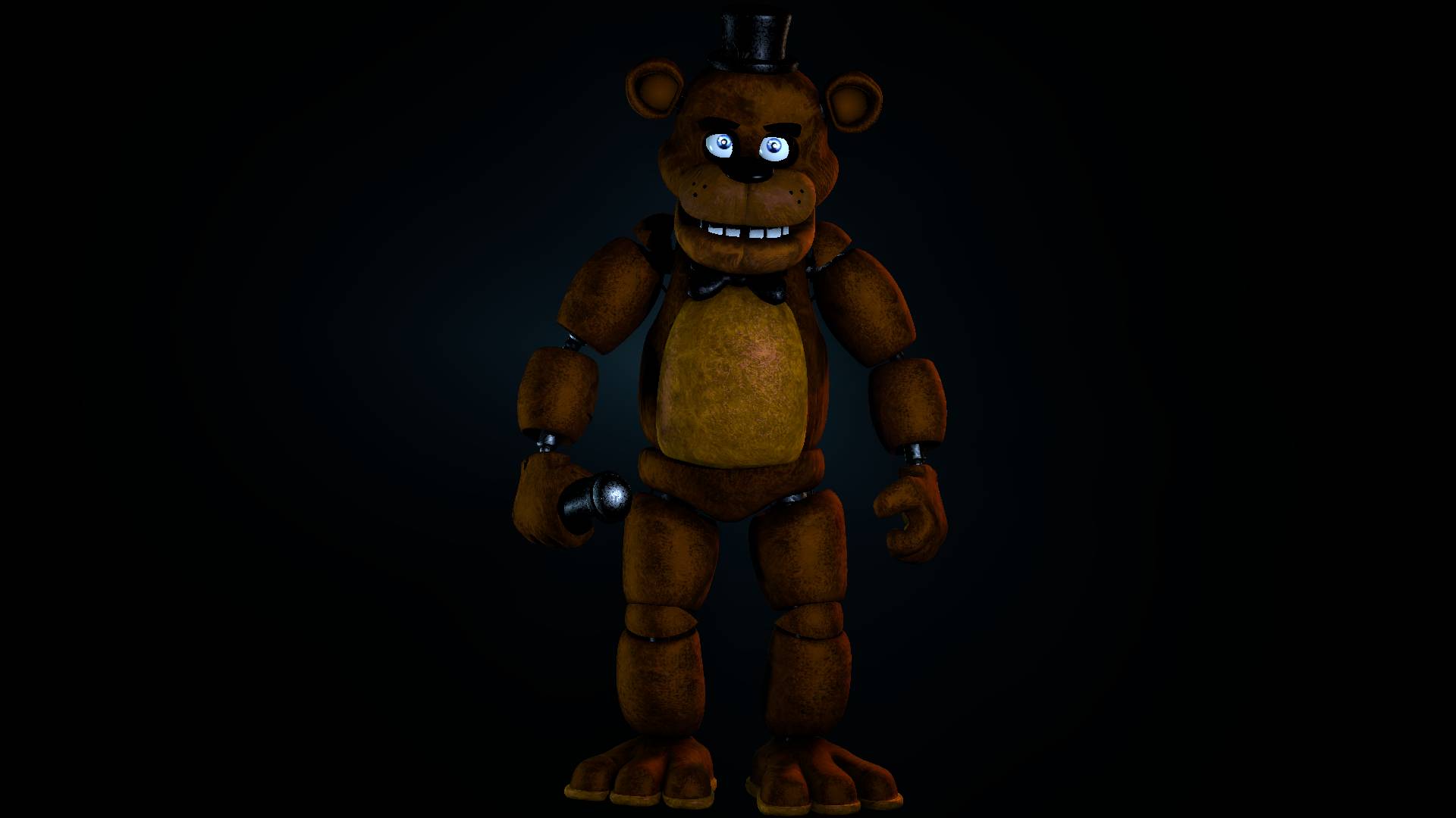 FNAF 1 animatronic pose from AR gallery by fazbearsparkle on DeviantArt