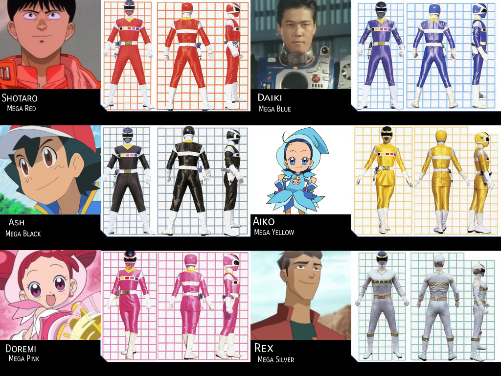 Denji Sentai Megaranger Crossover by Justletmein21 on DeviantArt