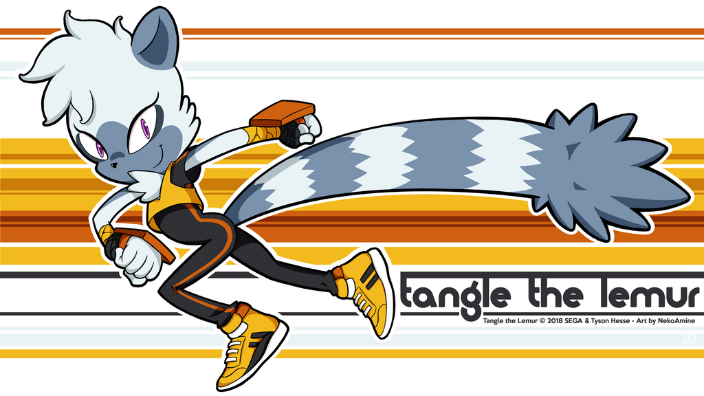 Tangle the Lemur by NekoAmine on DeviantArt