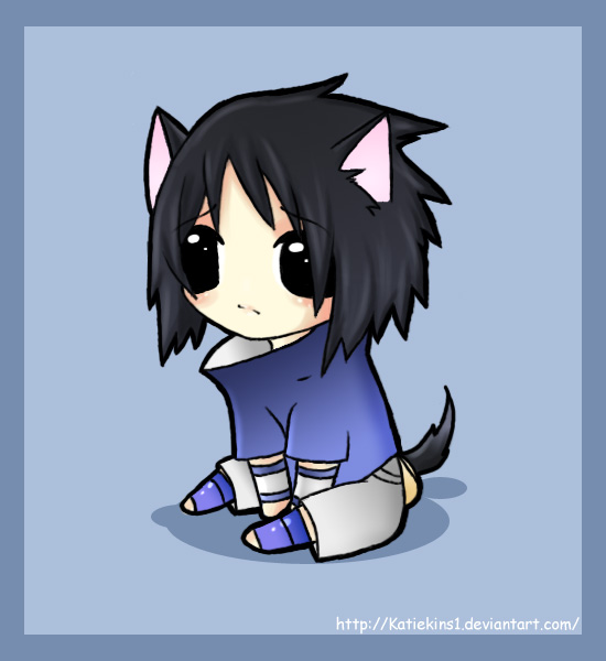 Sasuke Kitty Cutenss 2 the max