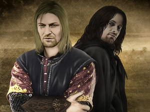 Aragorn and Boromir