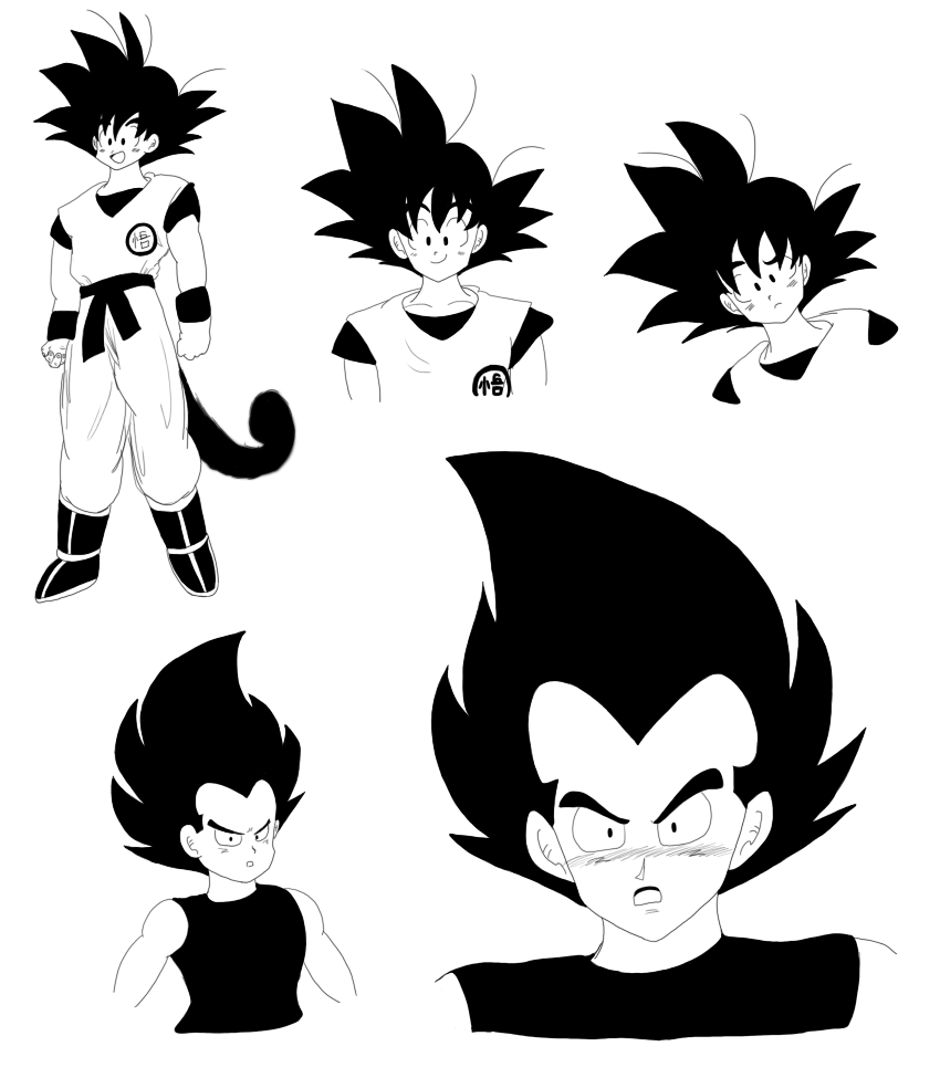 Goku n Vegeta with References