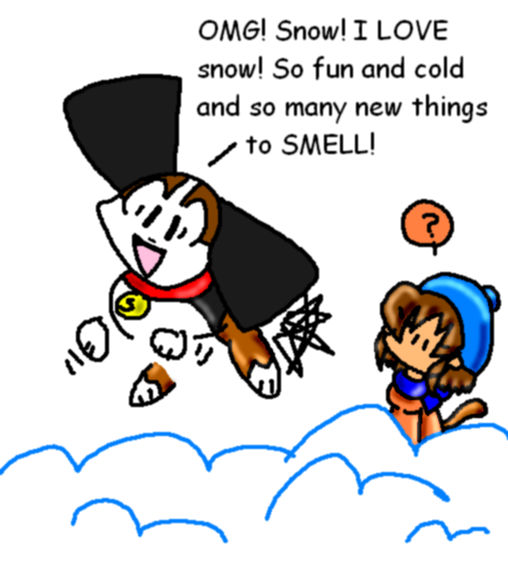 Snoopy likes Cold Weather by Chuquita on DeviantArt