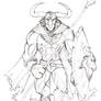 Daedalos Minotaur Study