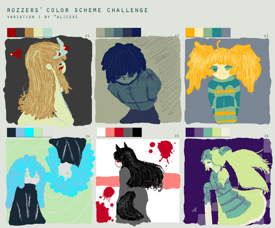 More color Scheme memes by MeloNeko on DeviantArt