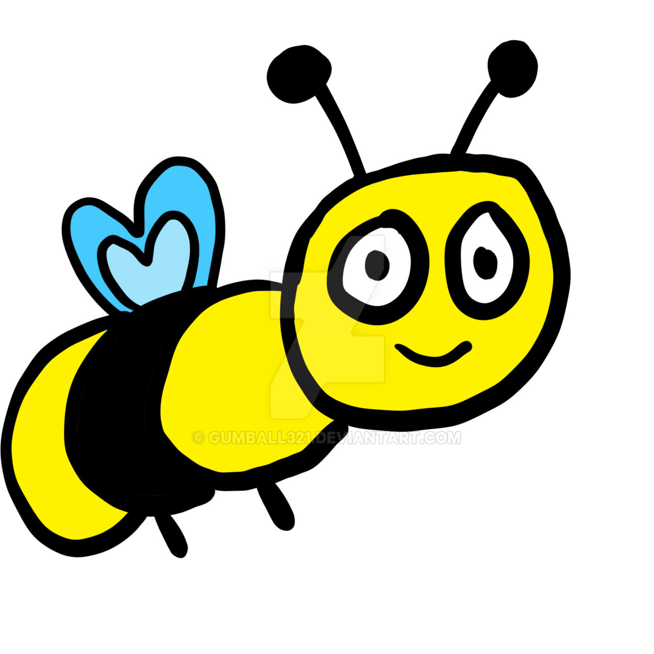 Bee Deviantart Style Bee by gumball321 on DeviantArt
