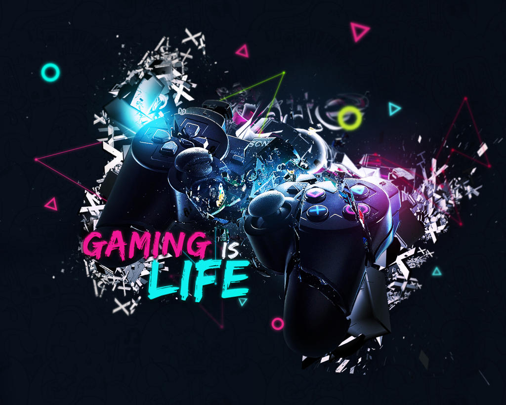 Joystick wallpaper Gaming is life by StillFree88 on Joystick wallpaper Gaming is life by StillFree88 on