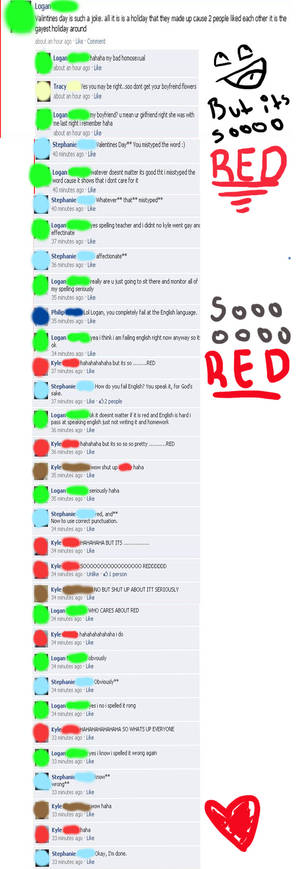 But its so RED.