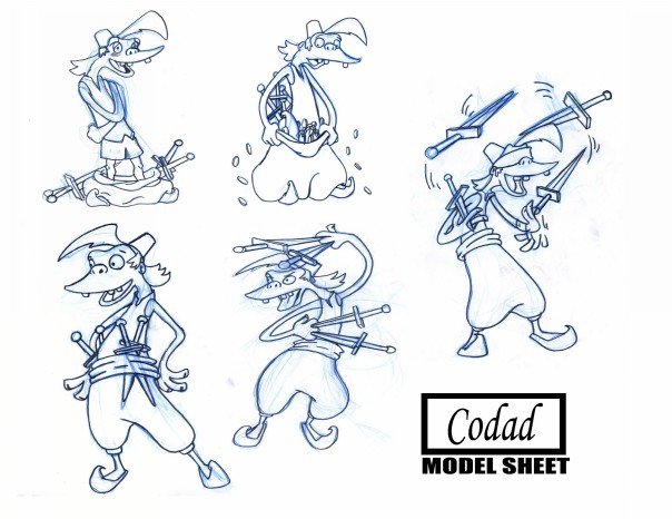 Codad Model Sheet by michaelantonio on DeviantArt