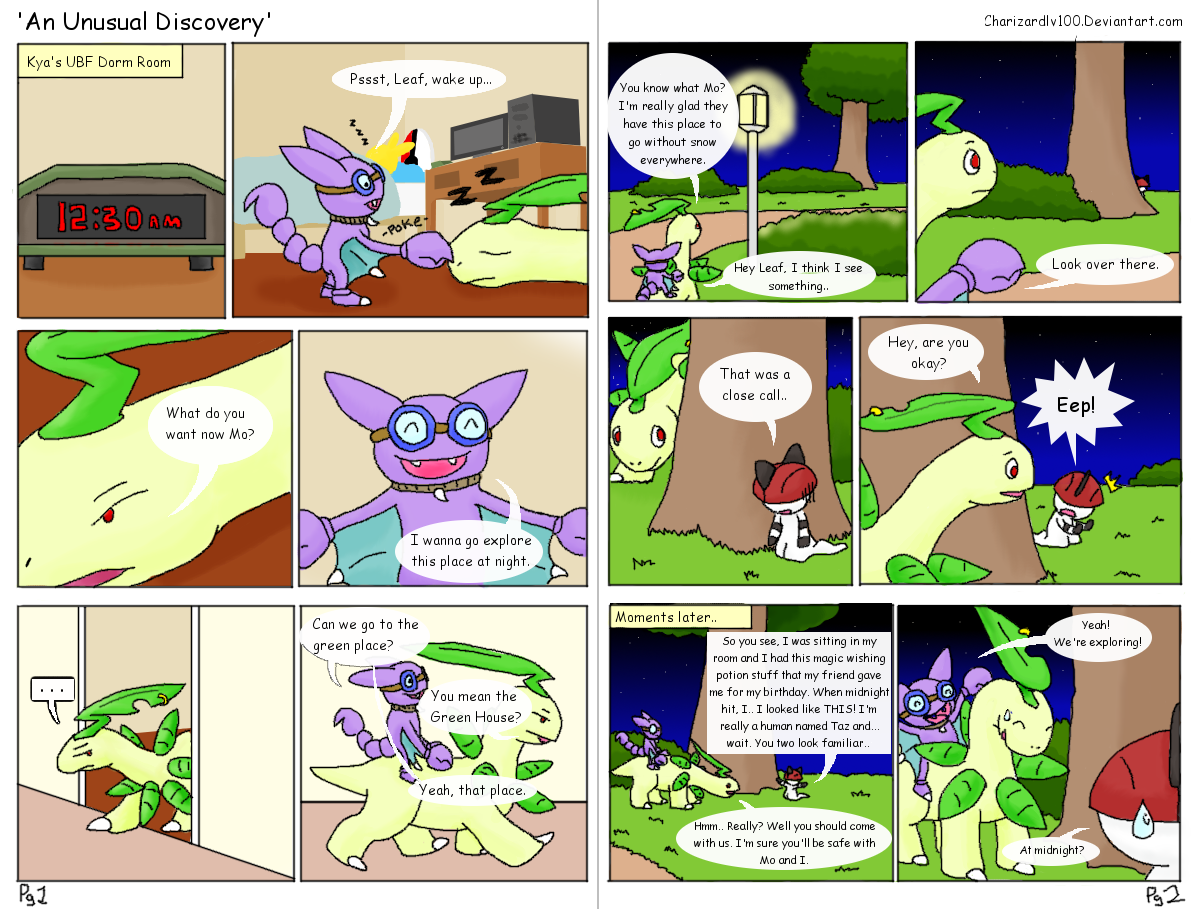 An Unusual Discovery - Pgs1-2