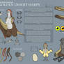 North American Golden Desert Harpy: Species Sheet