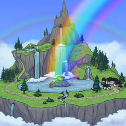 Solpets: Rainbow Falls Official