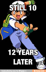 Ash Ketchum is immortal