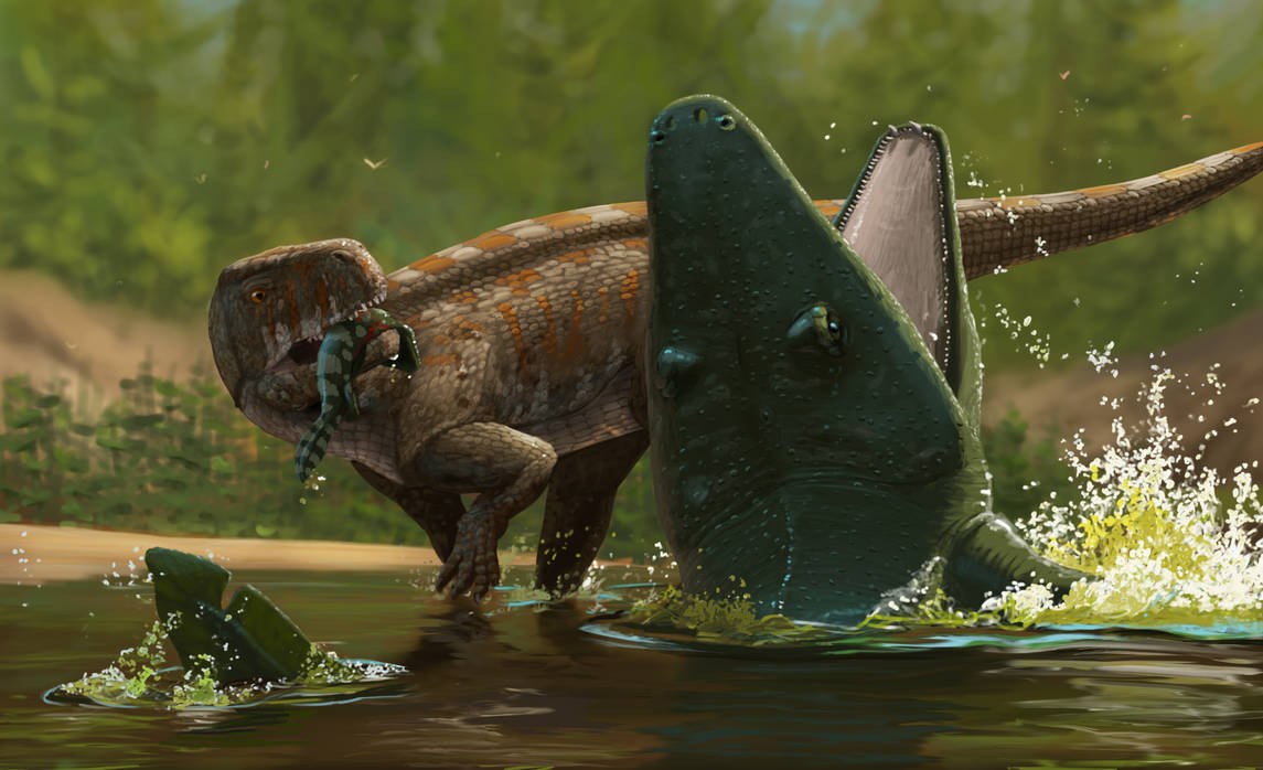 Mastodonsaurus By PaleoPete On DeviantArt mastodonsaurus-by-paleopete-on-deviantart