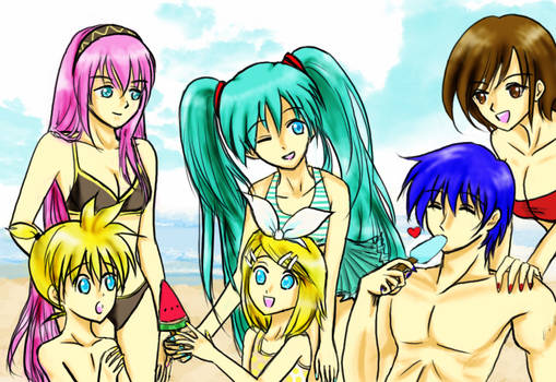 Contest: Vocaloids' Vacation