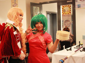 Sheryl and Ranka from Macross