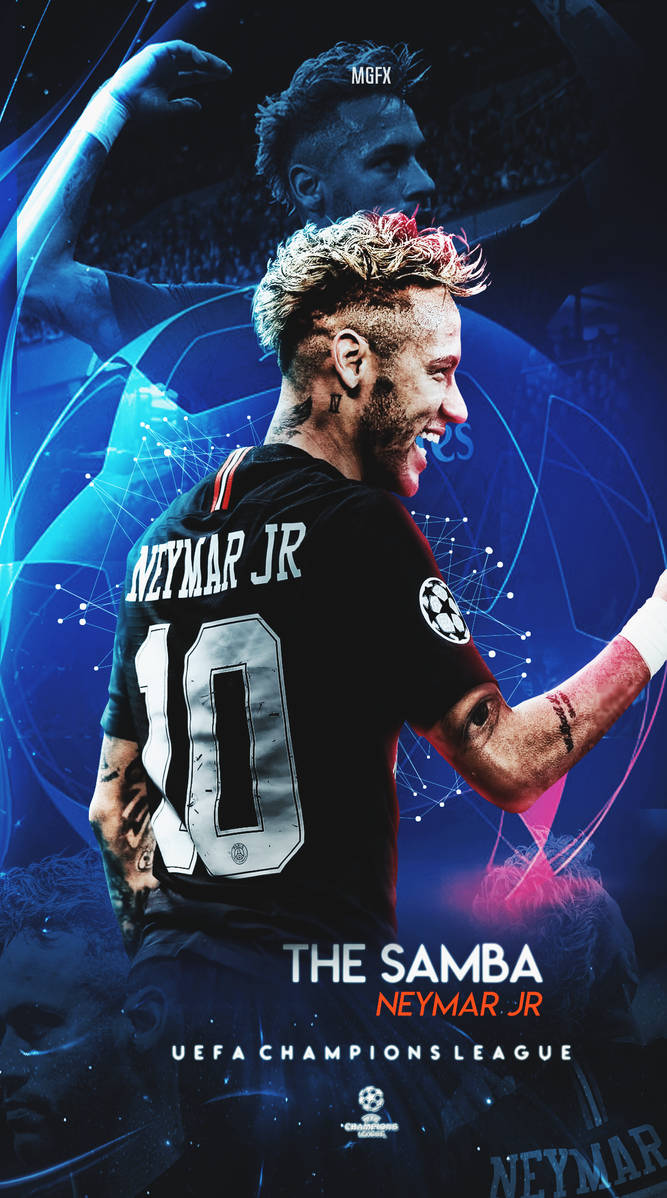 Khóa màn hình ảnh nền Neymar Jr 2018: \