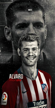 alvaro morata wallpaper lockscreen atletico madrid